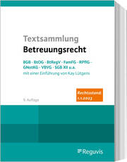 Textsammlung Betreuungsrecht - Cover