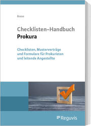 Checklisten-Handbuch Prokura - Cover