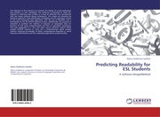 Predicting Readability for ESL Students - Cover