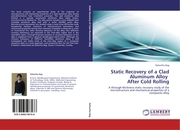 Static Recovery of a Clad Aluminum Alloy After Cold Rolling