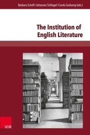 The Institution of English Literature - Cover