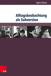 Alltagsbeobachtung als Subversion - Cover