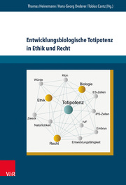 Entwicklungsbiologische Totipotenz in Ethik und Recht - Cover
