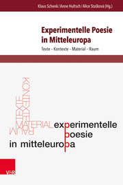 Experimentelle Poesie in Mitteleuropa - Cover