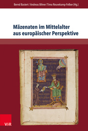 Mäzenaten im Mittelalter aus europäischer Perspektive - Cover