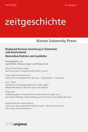 Displaced-Persons-Forschung in Österreich und Deutschland - Cover