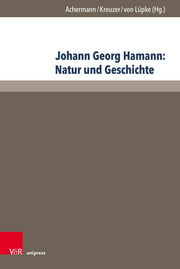 Johann Georg Hamann: Natur und Geschichte - Cover