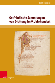 Ostfränkische Sammlungen von Dichtung im 9. Jahrhundert - Cover