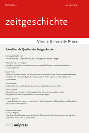 Fotoalben als Quellen der Zeitgeschichte - Cover