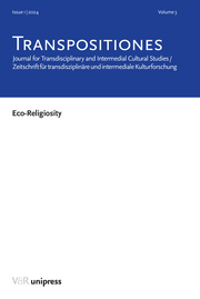 TRANSPOSITIONES 2024 Vol. 3, Issue 1: Eco-Religiosity - Cover