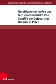 Berufskommunikative und fachsprachendidaktische Spezifik der Outsourcing-Branche in Polen - Cover