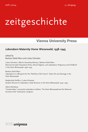 Lebensborn Maternity Home Wienerwald, 1938–1945