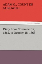 Diary from November 12,1862, to October 18,1863 - Cover