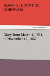 Diary from March 4,1861, to November 12,1862 - Cover