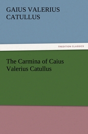 The Carmina of Caius Valerius Catullus - Cover