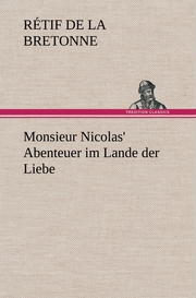 Monsieur Nicolas' Abenteuer im Lande der Liebe - Cover