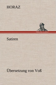 Satiren (Übersetzung von Voß) - Cover