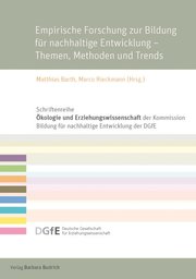Empirische Forschung zur Bildung für nachhaltige Entwicklung - Themen, Methoden und Trends - Cover