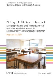Bildung - Institution - Lebenswelt - Cover
