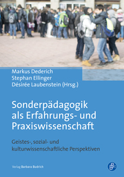 Sonderpädagogik als Erfahrungs- und Praxiswissenschaft - Cover