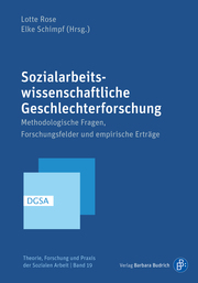 Sozialarbeitswissenschaftliche Geschlechterforschung - Cover