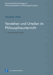 Verstehen und Urteilen im Philosophieunterricht - Cover