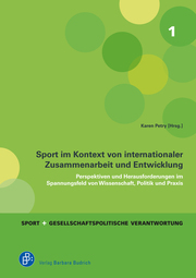 Sport im Kontext von internationaler Zusammenarbeit und Entwicklung - Cover