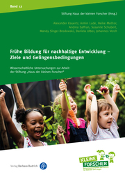 Frühe Bildung für nachhaltige Entwicklung - Ziele und Gelingensbedingungen - Cover