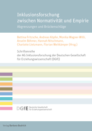 Inklusionsforschung zwischen Normativität und Empirie - Cover