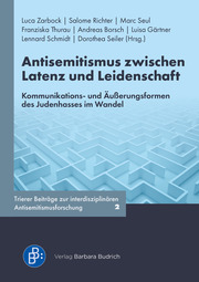 Antisemitismus zwischen Latenz und Leidenschaft - Cover