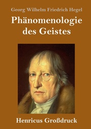 Phänomenologie des Geistes (Grossdruck) - Cover