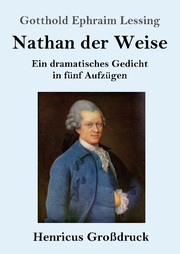 Nathan der Weise (Großdruck) - Cover
