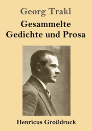 Gesammelte Gedichte und Prosa (Großdruck) - Cover