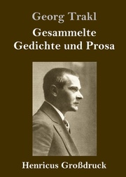 Gesammelte Gedichte und Prosa (Grossdruck) - Cover