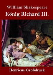 König Richard III. (Großdruck) - Cover
