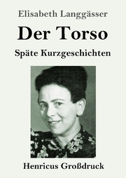 Der Torso (Grossdruck) - Cover
