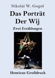 Das Porträt / Der Wij (Großdruck) - Cover