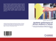 Academic performance of African students in Taiwan - Cover