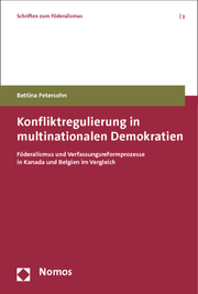 Konfliktregulierung in multinationalen Demokratien - Cover
