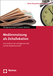 Mediennutzung als Zeitallokation - Cover