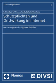 Schutzpflichten und Drittwirkung im Internet