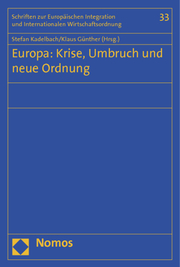 Europa: Krise, Umbruch und neue Ordnung - Cover