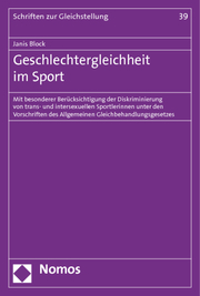 Geschlechtergleichheit im Sport - Cover
