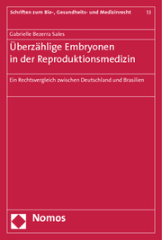 Überzählige Embryonen in der Reproduktionsmedizin - Cover