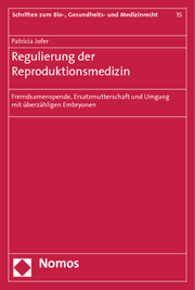 Regulierung der Reproduktionsmedizin - Cover