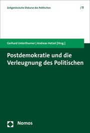 Postdemokratie und die Verleugnung des Politischen - Cover