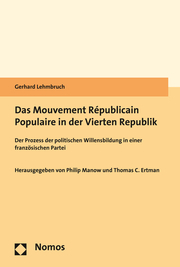 Das Mouvement Républicain Populaire in der Vierten Republik - Cover