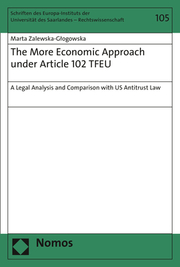 The More Economic Approach under Article 102 TFEU - Cover