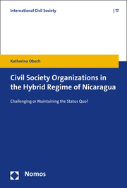 Civil Society Organizations in the Hybrid Regime of Nicaragua - Cover