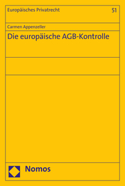 Die europäische AGB-Kontrolle